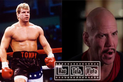 Tommy "Machine" Gunn - Tommy Morrison , antes e depois (today)
