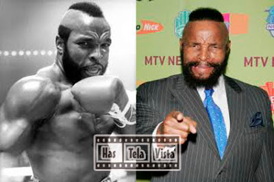Clubber Lang - Mr T - antes e depois (today)