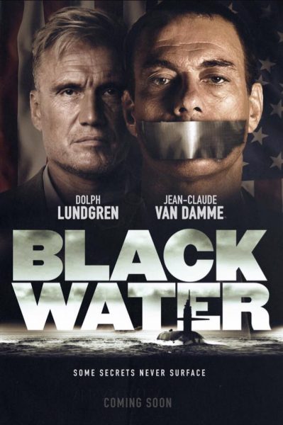 poster black water - Jean Claude Van Damme e Dolph Lundgren