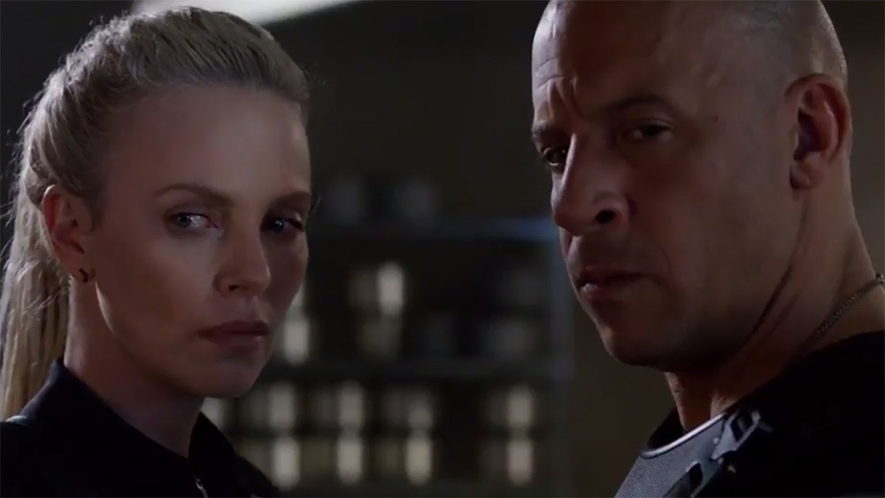 Vin Diesel e Charlize Theron - Velozes e Furiosos 8 (The Fate of The Furious)