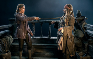 Johnny Deep - Jack Sparrow / Brenton Thwaites - Henry Turner