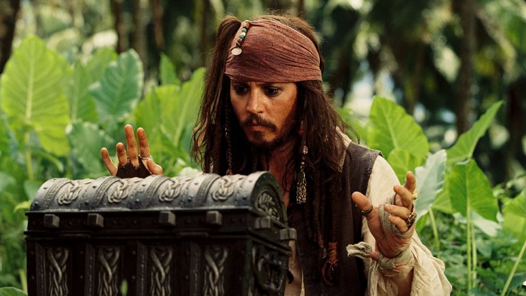 Capitão Jack Sparrow - Johnny Deep