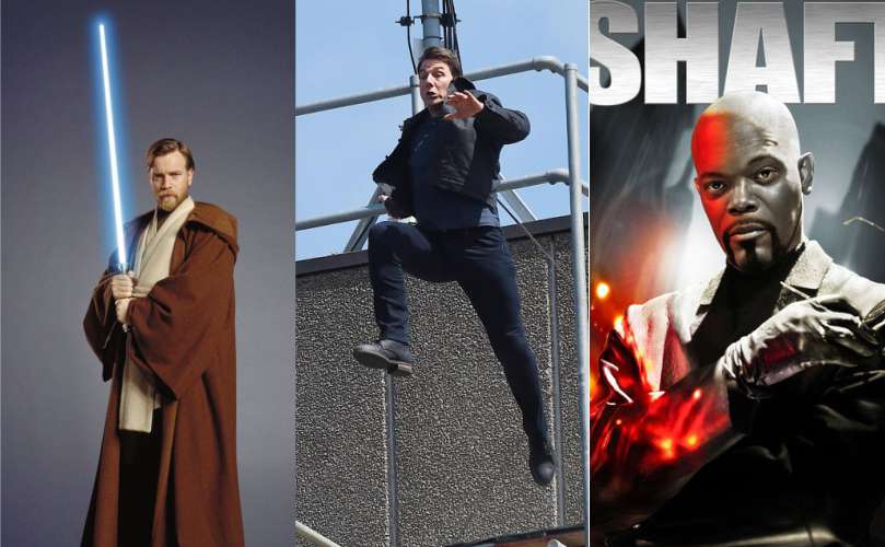 Obi Wan Kenobi, Tom Cruise injured, Shaft Samuel L Jackson