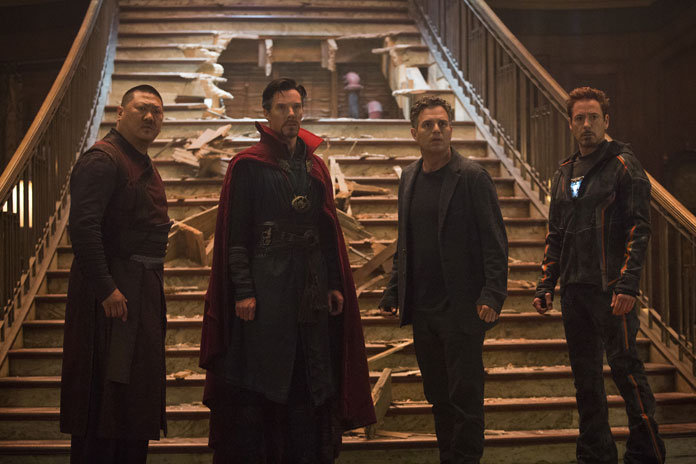 Wong, Doutor Estranho, Tony Stark, Bruce Banner